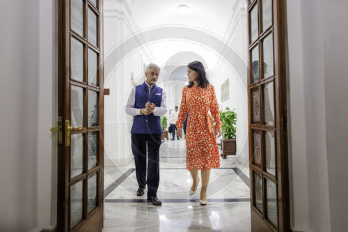 Aussenministerin Baerbock reist nach Indien