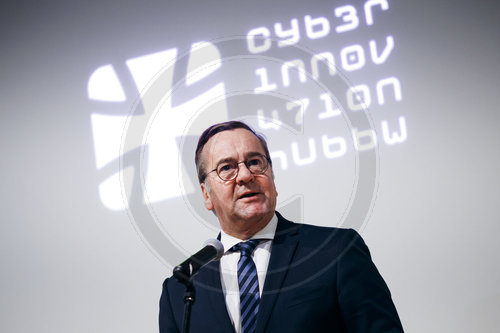 Boris Pistorius bei Cyber Innovation Hub der Bundeswehr (CIHBw)