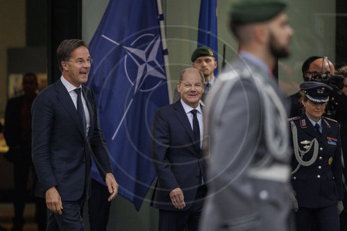 Bundeskanzler Scholz empfaengt NATO-Generalsekretaer Mark Rutte