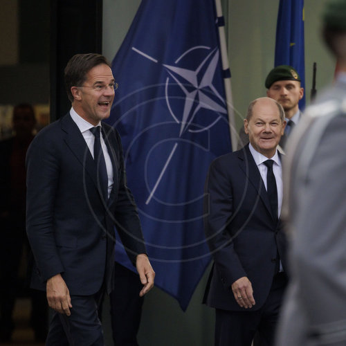 Bundeskanzler Scholz empfaengt NATO-Generalsekretaer Mark Rutte