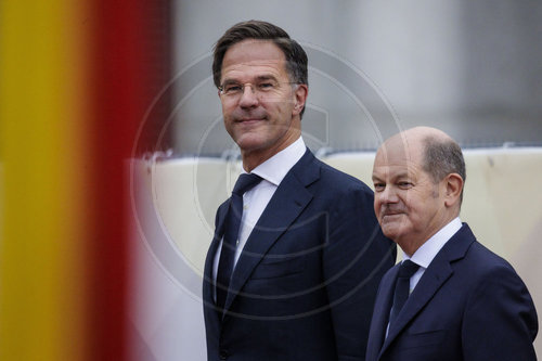 Bundeskanzler Scholz empfaengt NATO-Generalsekretaer Mark Rutte