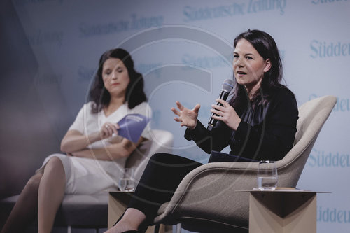 Annalena Baerbock beim SZ-Wirtschaftsgipfel