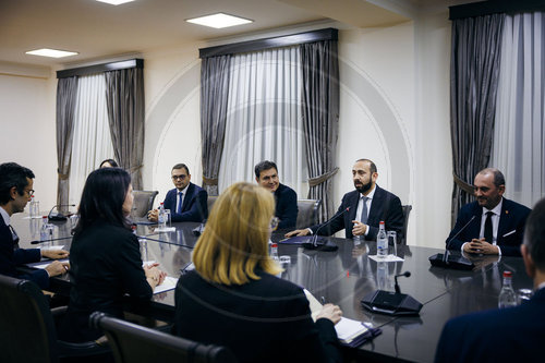 Annalena Baerbock Besuucht die Republik Armenien