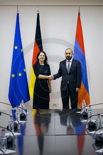 Annalena Baerbock Besuucht die Republik Armenien