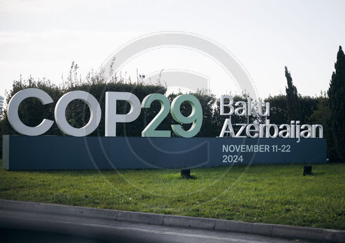 Annalena Baerbock auf der COP29 in Baku