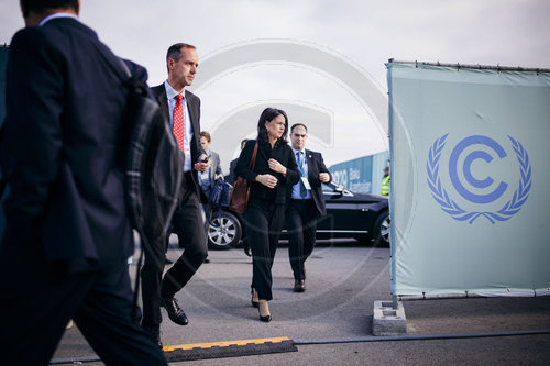 Annalena Baerbock auf der COP29 in Baku