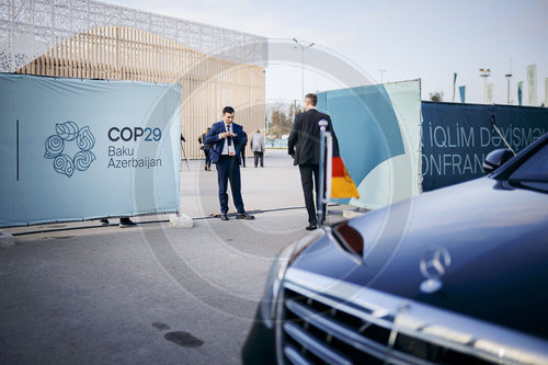 Annalena Baerbock auf der COP29 in Baku