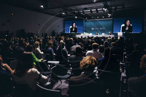 Annalena Baerbock auf der COP29 in Baku