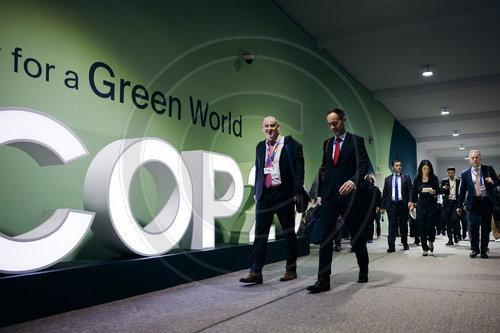 Annalena Baerbock auf der COP29 in Baku