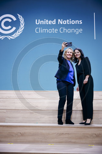 Annalena Baerbock auf der COP29 in Baku