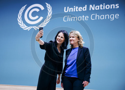 Annalena Baerbock auf der COP29 in Baku