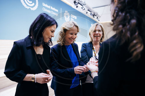 Annalena Baerbock auf der COP29 in Baku