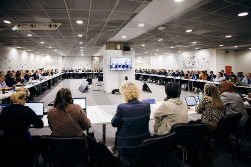 Annalena Baerbock auf der COP29 in Baku