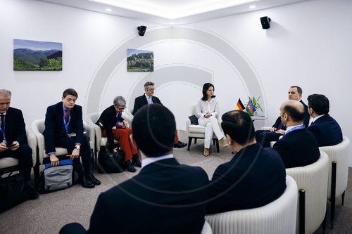 Annalena Baerbock auf der COP29 in Baku