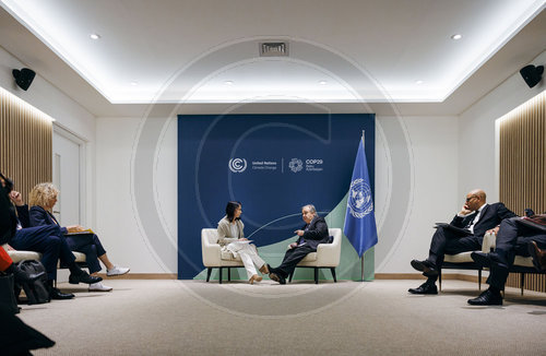 Annalena Baerbock auf der COP29 in Baku