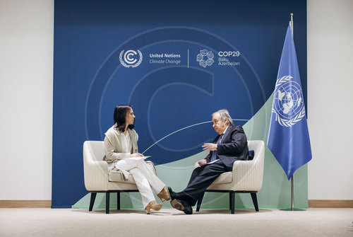 Annalena Baerbock auf der COP29 in Baku