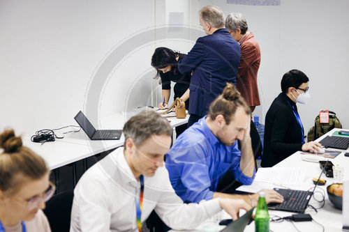 Annalena Baerbock auf der COP29 in Baku