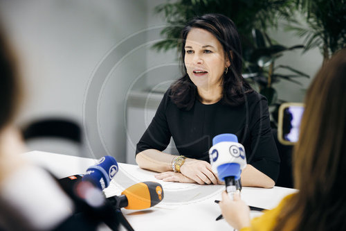 Annalena Baerbock auf der COP29 in Baku