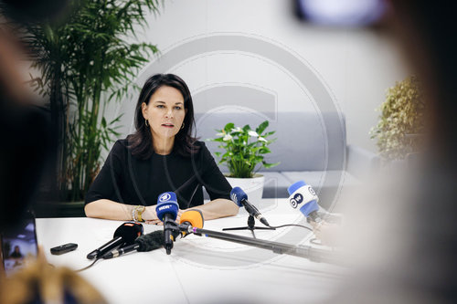 Annalena Baerbock auf der COP29 in Baku