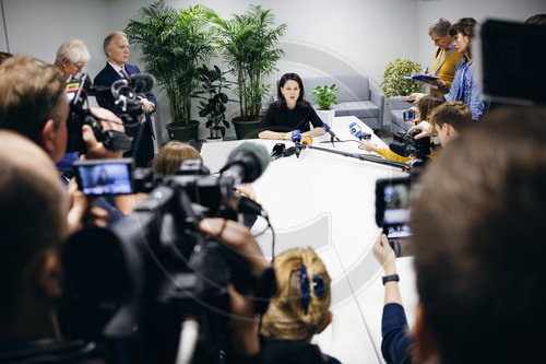 Annalena Baerbock auf der COP29 in Baku