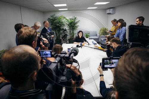 Annalena Baerbock auf der COP29 in Baku