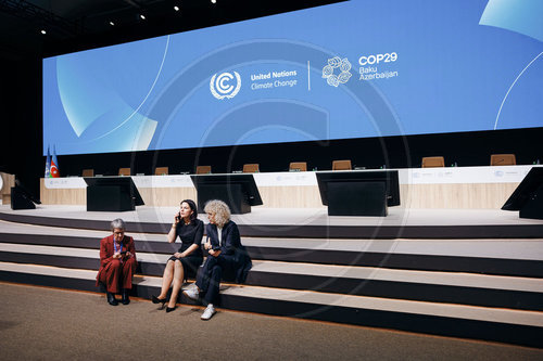 Annalena Baerbock auf der COP29 in Baku