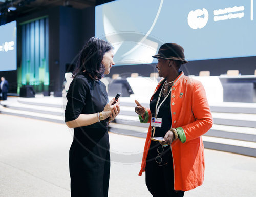 Annalena Baerbock auf der COP29 in Baku