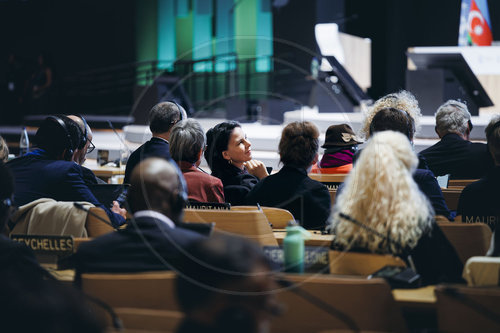 Annalena Baerbock auf der COP29 in Baku