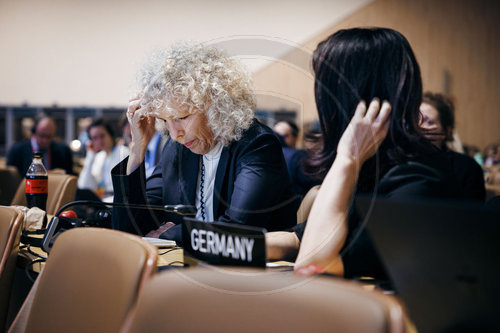 Annalena Baerbock auf der COP29 in Baku