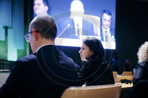 Annalena Baerbock auf der COP29 in Baku