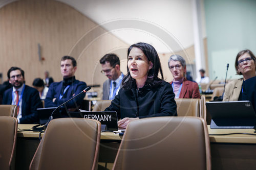 Annalena Baerbock auf der COP29 in Baku