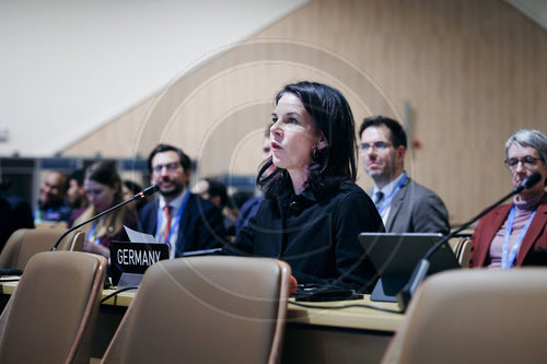 Annalena Baerbock auf der COP29 in Baku