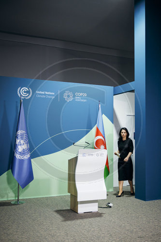 Annalena Baerbock auf der COP29 in Baku