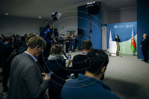 Annalena Baerbock auf der COP29 in Baku