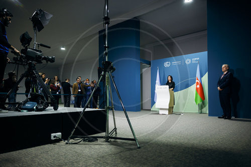 Annalena Baerbock auf der COP29 in Baku