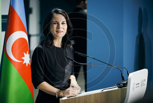 Annalena Baerbock auf der COP29 in Baku