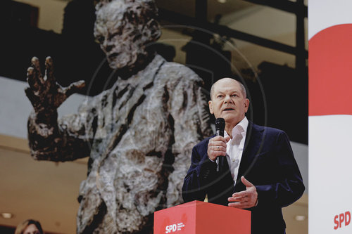 Pressekonferenz zur Nominierung von Olaf Scholz als Kanzlerkandidat