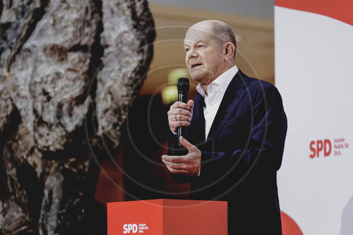 Pressekonferenz zur Nominierung von Olaf Scholz als Kanzlerkandidat