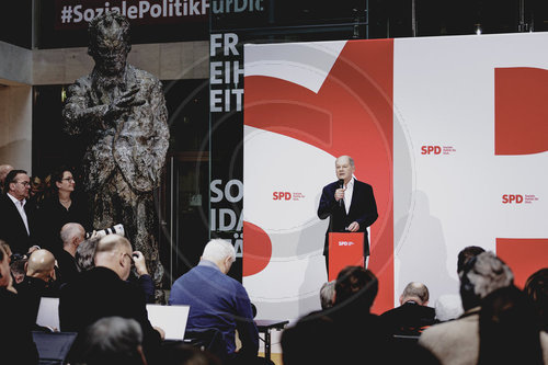 Pressekonferenz zur Nominierung von Olaf Scholz als Kanzlerkandidat