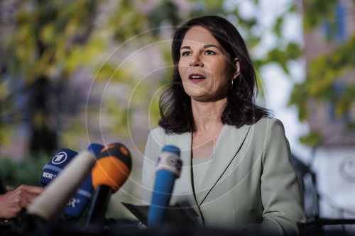 Aussenministerin Baerbock beim Treffen
der G7-Aussenministerinnen und Aussenminister in Anagni und Fiuggi