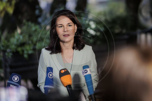 Aussenministerin Baerbock beim Treffen
der G7-Aussenministerinnen und Aussenminister in Anagni und Fiuggi