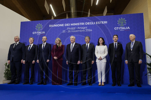 Aussenministerin Baerbock beim Treffen
der G7-Aussenministerinnen und Aussenminister in Anagni und Fiuggi