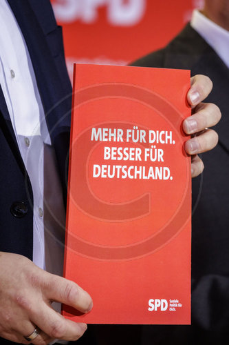 SPD Wahlprogramm fuer die Bundestagswahl 2025