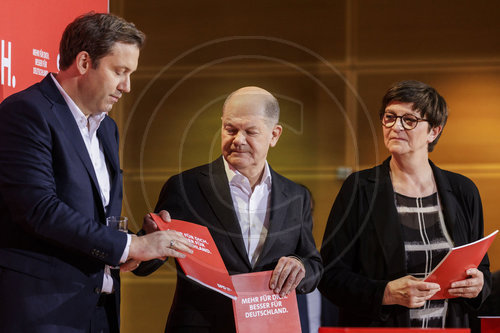 SPD Wahlprogramm fuer die Bundestagswahl 2025