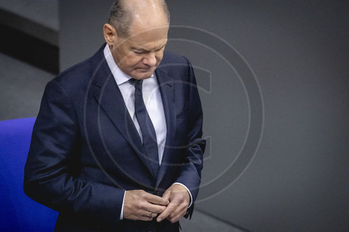 Bundeskanzler Scholz zu Regierungsbefragung