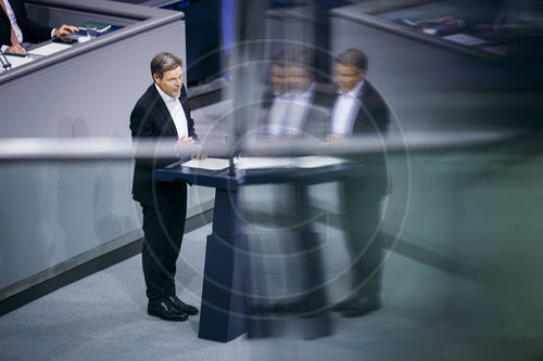 Robert Habeck im Deutschen Bundestag