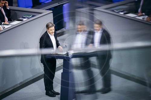 Robert Habeck im Deutschen Bundestag