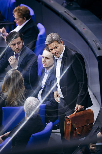 Robert Habeck im Deutschen Bundestag