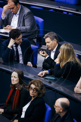 Robert Habeck im Deutschen Bundestag