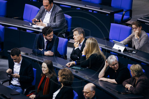 Robert Habeck im Deutschen Bundestag